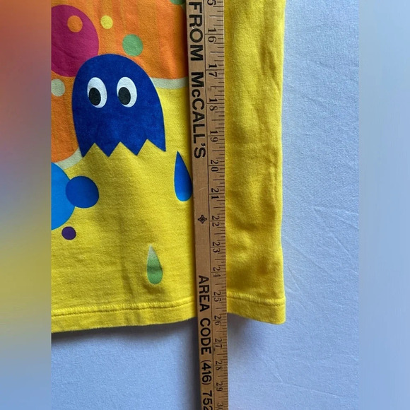 Uniqlo  x Namco/Bandai Pacman 30th Anniversary Dzine T-Shirt Sz M - Picture 7 of 9